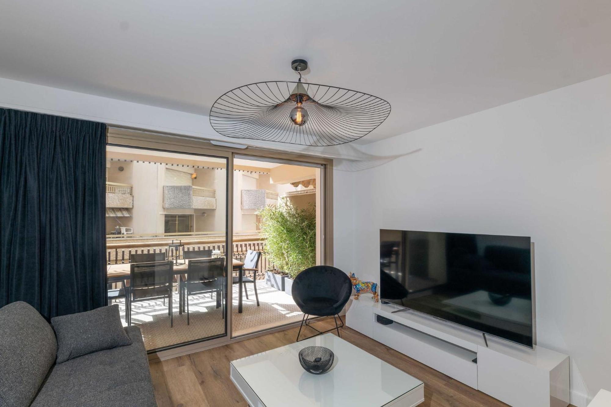 Somptueux Appartement 20M Plages Avec Vue Mer Антіб Екстер'єр фото